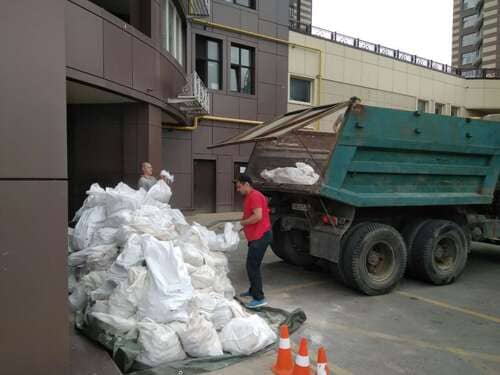 Демонтаж снос слом стен дома квартиры с вывозом мусора